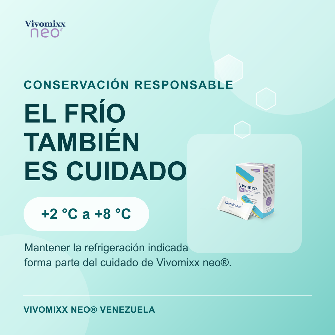 El frío también es cuidado: conservación de Vivomixx neo