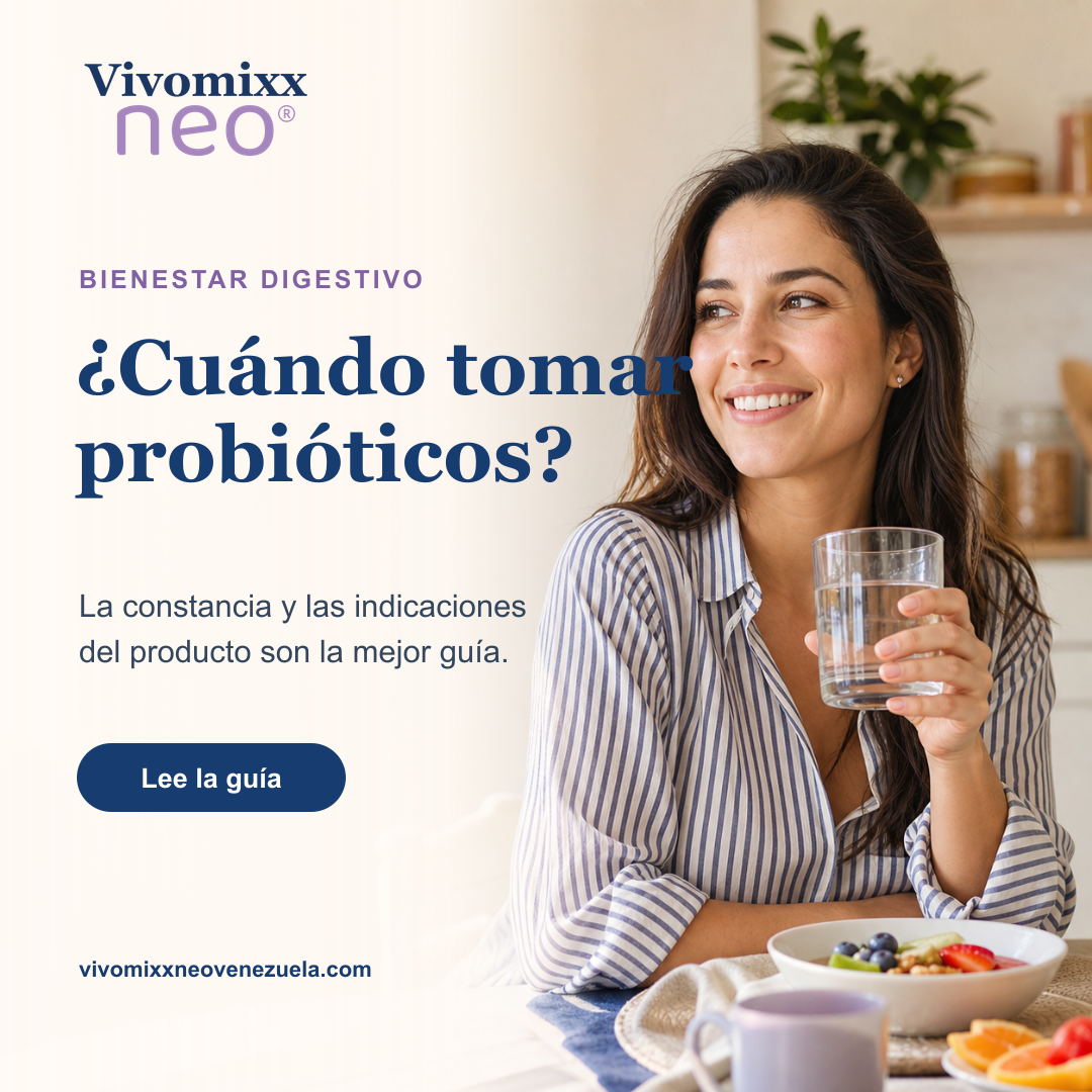 Cuándo tomar probióticos: la constancia y las indicaciones del producto son la mejor guía